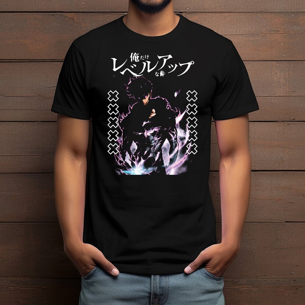 Solo Leveling Custom Anime T-shirt